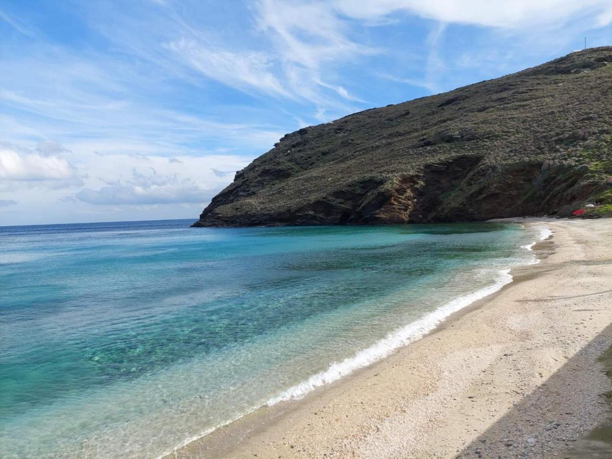 Palaiokrassa Sunny Appartment Mesaria (Andros) Exterior foto