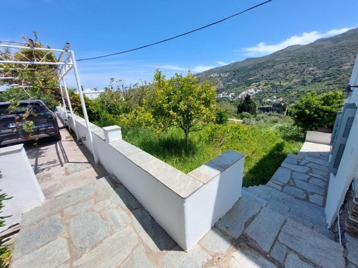 Palaiokrassa Sunny Appartment Mesaria (Andros) Exterior foto